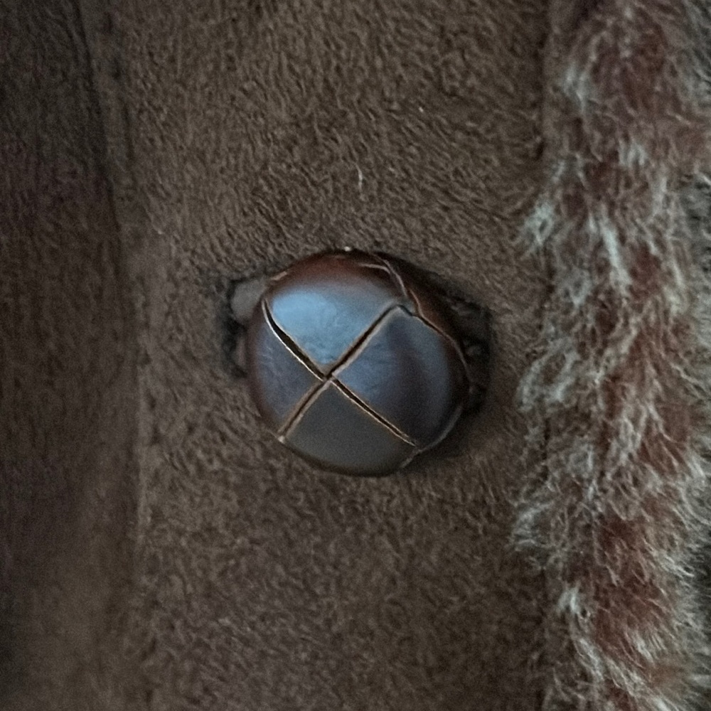 Faonnable Unique Shearling Brown Jacket - image 8